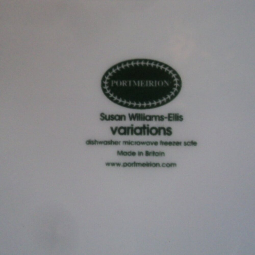 Portmerion salad plate x 2 - Picture 8 of 8